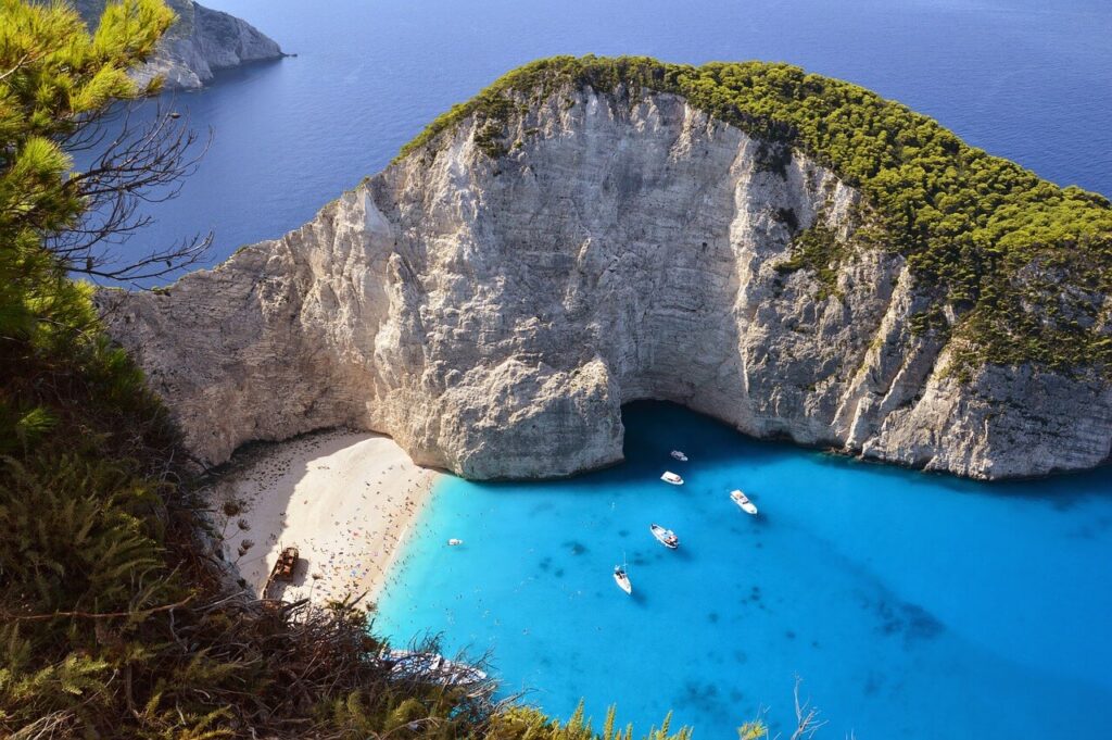 Zakynthos czy Kreta - zatoka wraku na Zakhyntos