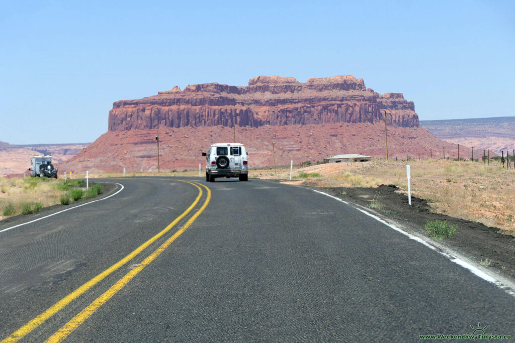 Droga do Monument Valley