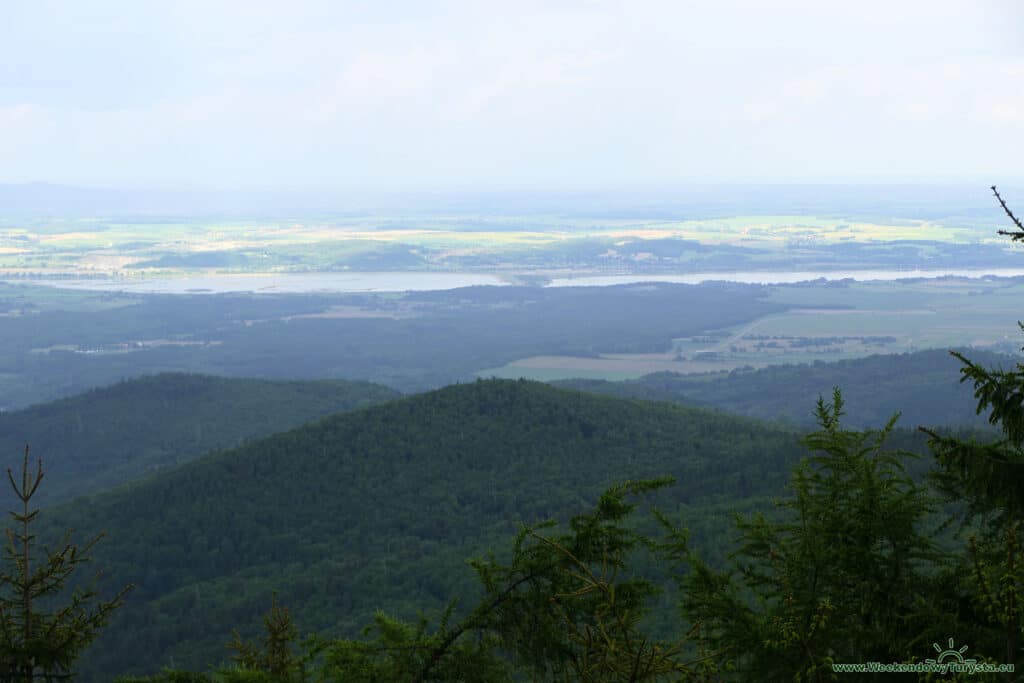Wieża widokowa na Jaworniku Wielkim - panorama okolicy