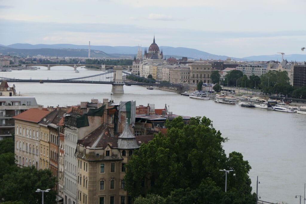 Budapeszt - city break widok na miasto